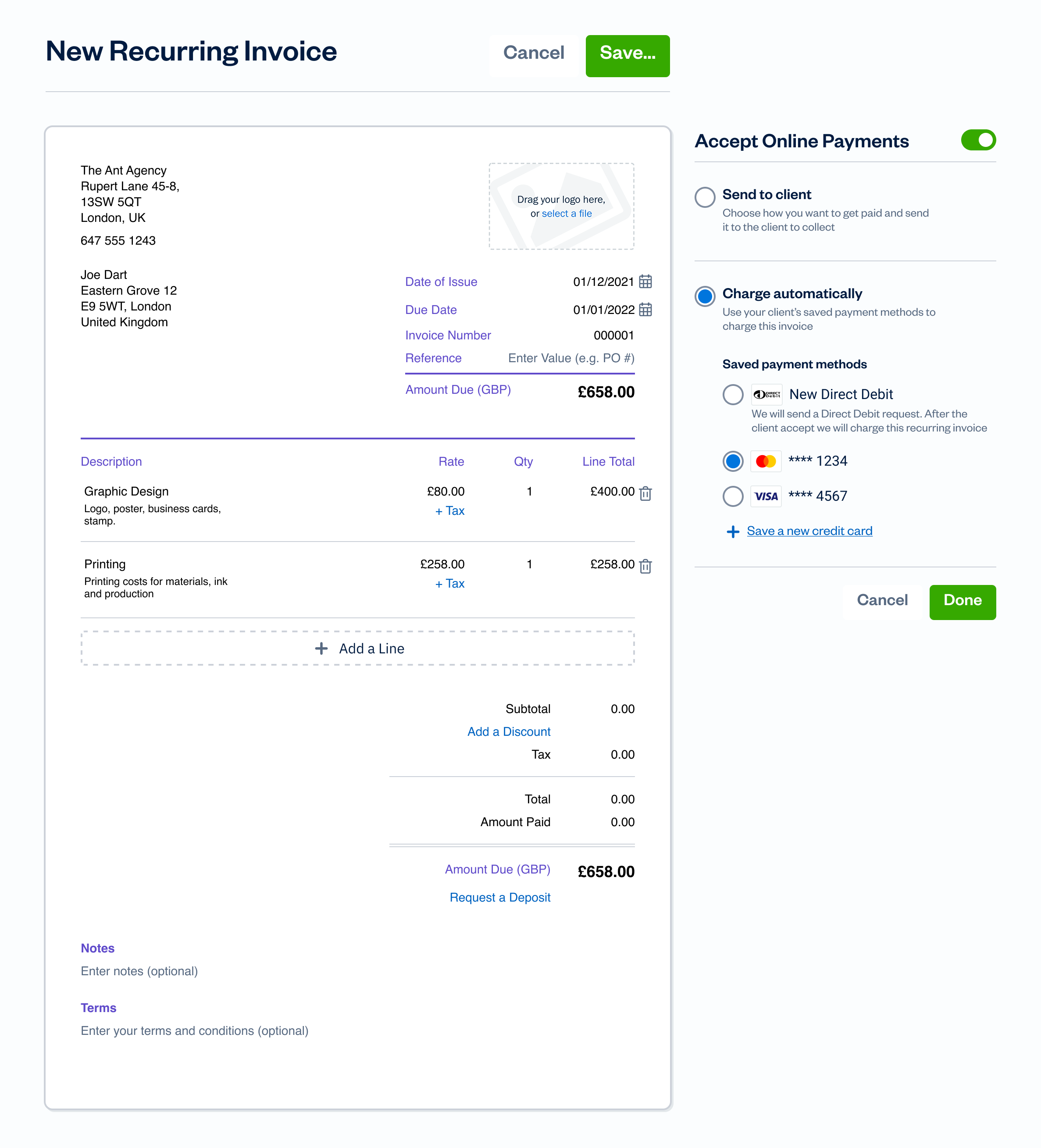 Payment Settings After Redesign