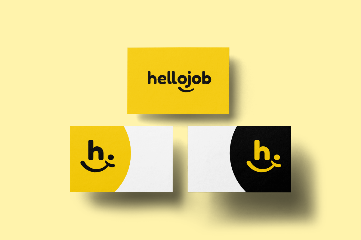 HelloJob Business Cards